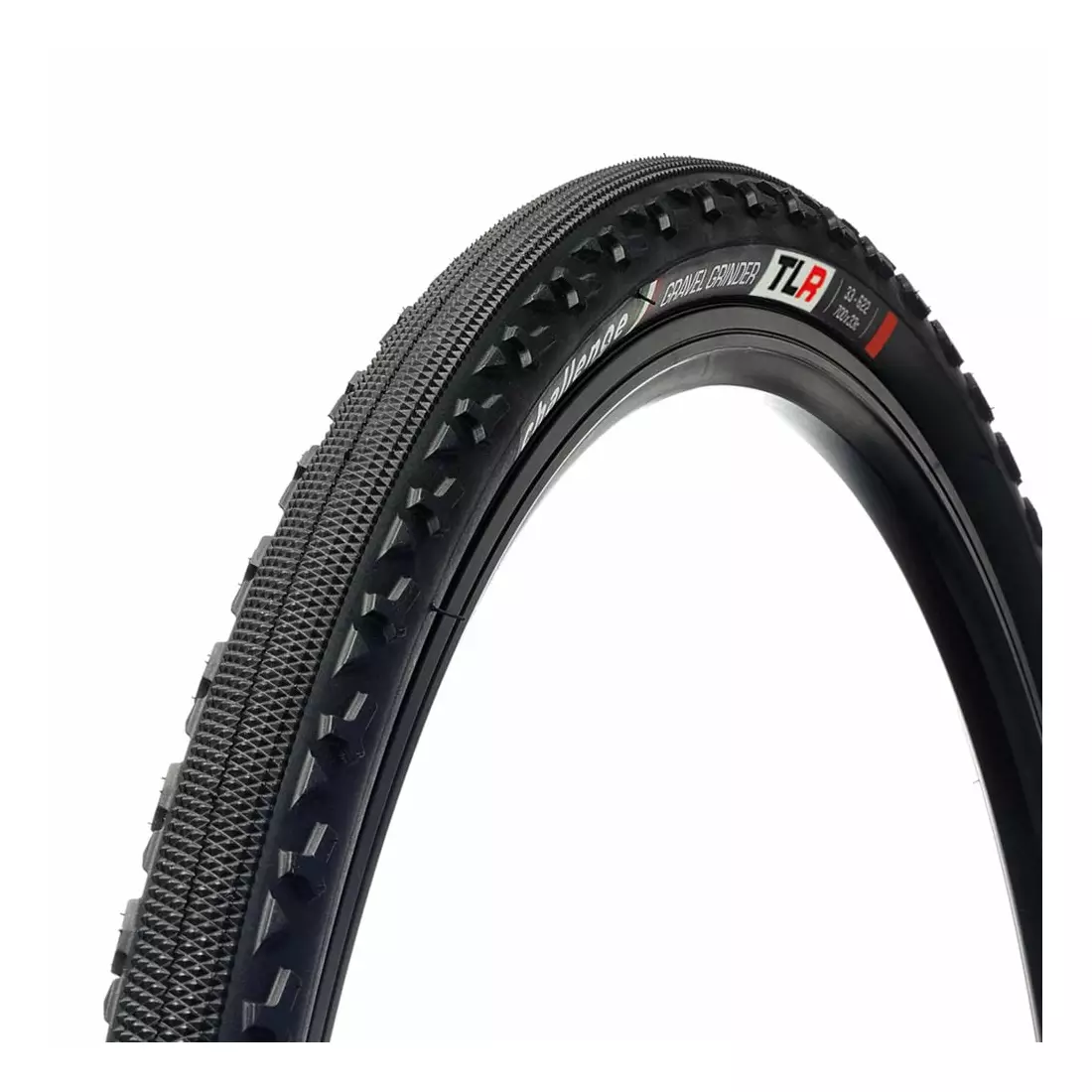 CHALLENGE GRAVEL GRINDER gravel bike tire 28&quot; (700x33mm) 120 TPI, TLR, black