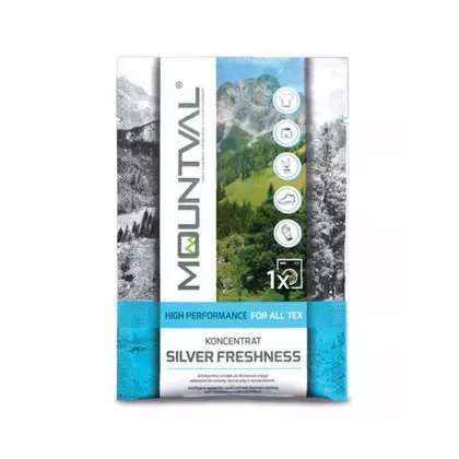 MOUNTVALL SILVER FRESHNESS washing concentrate for thermal clothing, sachet 20g