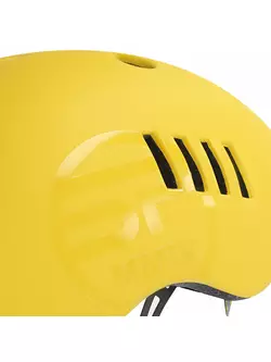 SPOKEY PUMPTRACK BMX yellow bicycle helmet