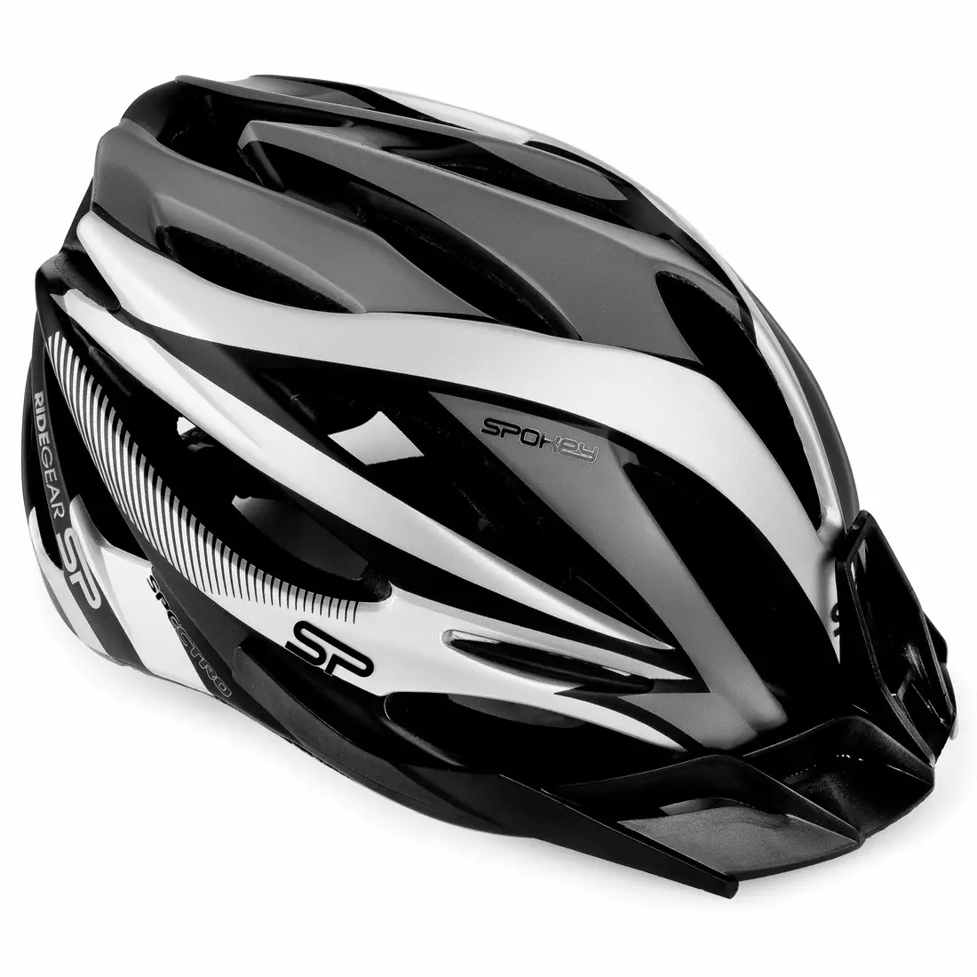 SPOKEY SPECTRO bicycle helmet, grey-white