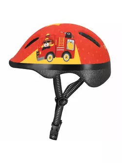 SPOKEY children's bicycle helmet, fire brigade