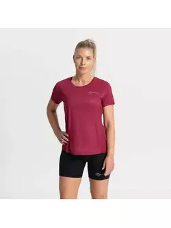 ROGELLI CORE Women's running shirt, cherry