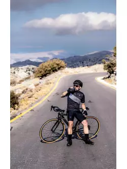 Rogelli GROOVE men's cycling jersey, black