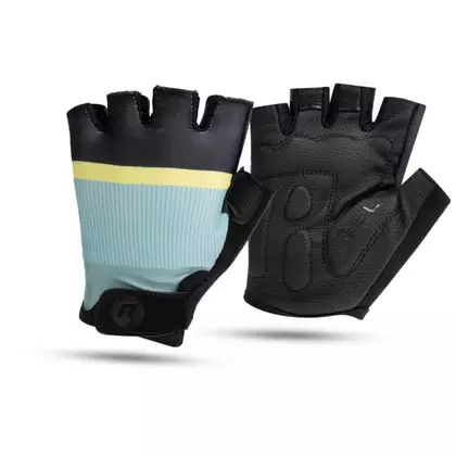 Rogelli IMPRESS II women's cycling gloves, mint