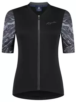 Rogelli LIQUID women's cycling jersey, black and gray