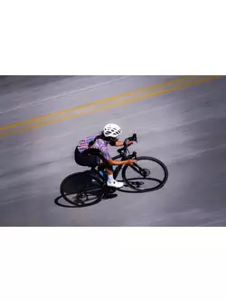 Rogelli LYNN women's cycling jersey, grey-coral