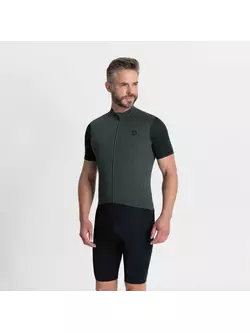 Rogelli MELANGE men's cycling jersey, khaki