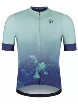 Rogelli NEBULA men's cycling jersey, blue-mint