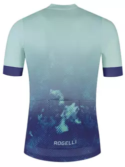 Rogelli NEBULA men's cycling jersey, blue-mint