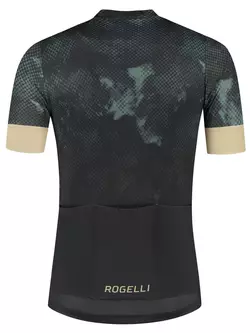 Rogelli NEBULA men's cycling jersey, khaki-gold