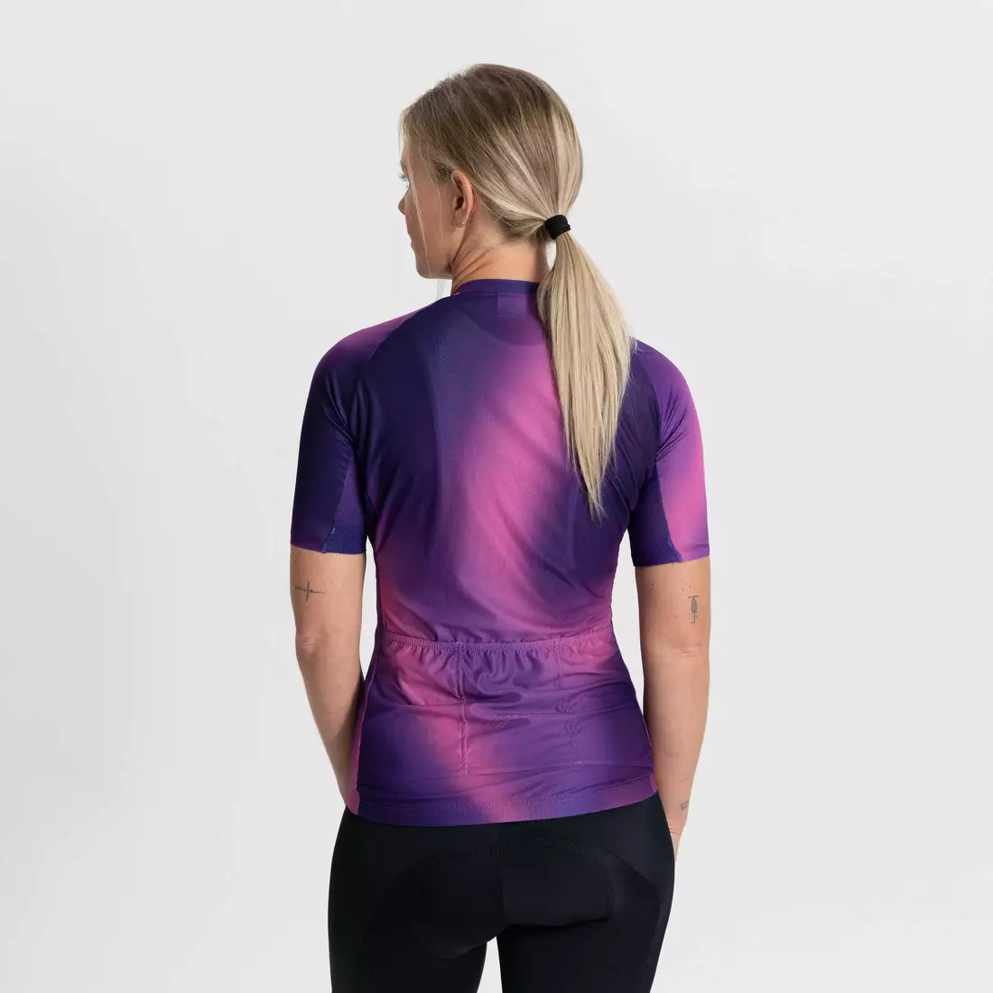 Rogelli women's cycling jersey AURORA purple-pink