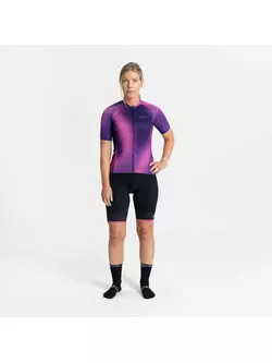 Rogelli women's cycling jersey AURORA purple-pink