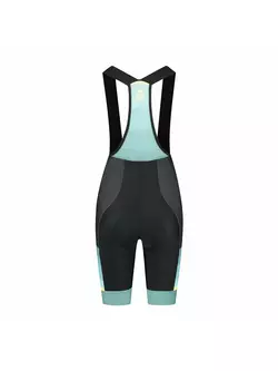 Rogelli women's cycling shorts with suspenders IMPRESS II mint