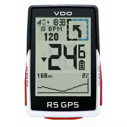 VDO R5 GPS FULL SET wireless bike computer