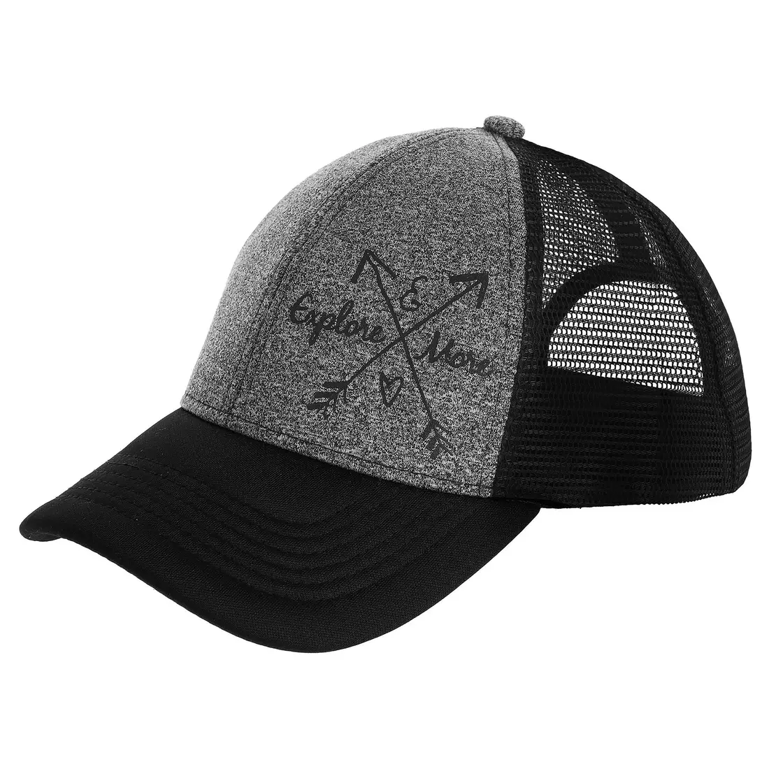Viking Nevada Outdoor women's baseball cap, black and gray