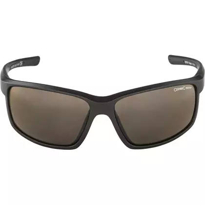 ALPINA DEFEY cycling/sport glasses, tin-black matt