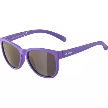 ALPINA JUNIOR LUZY cycling/sport glasses, purple matt