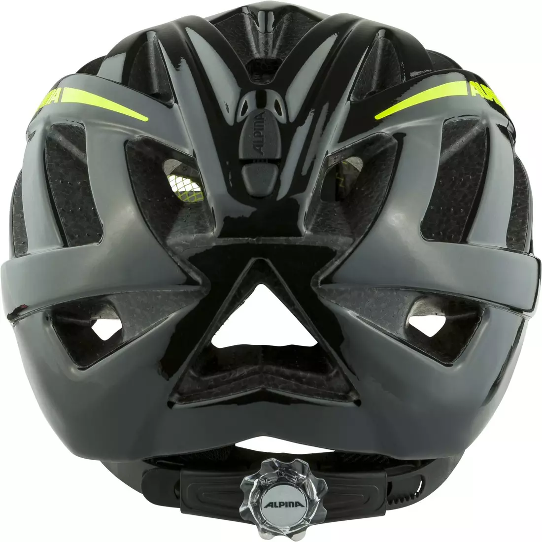ALPINA PANOMA 2.0 MTB bicycle helmet, black-neon yellow gloss