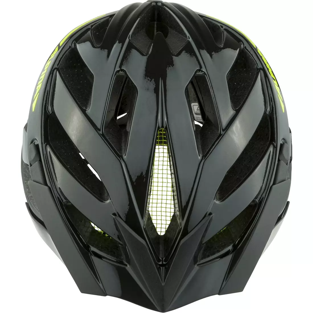 ALPINA PANOMA 2.0 MTB bicycle helmet, black-neon yellow gloss