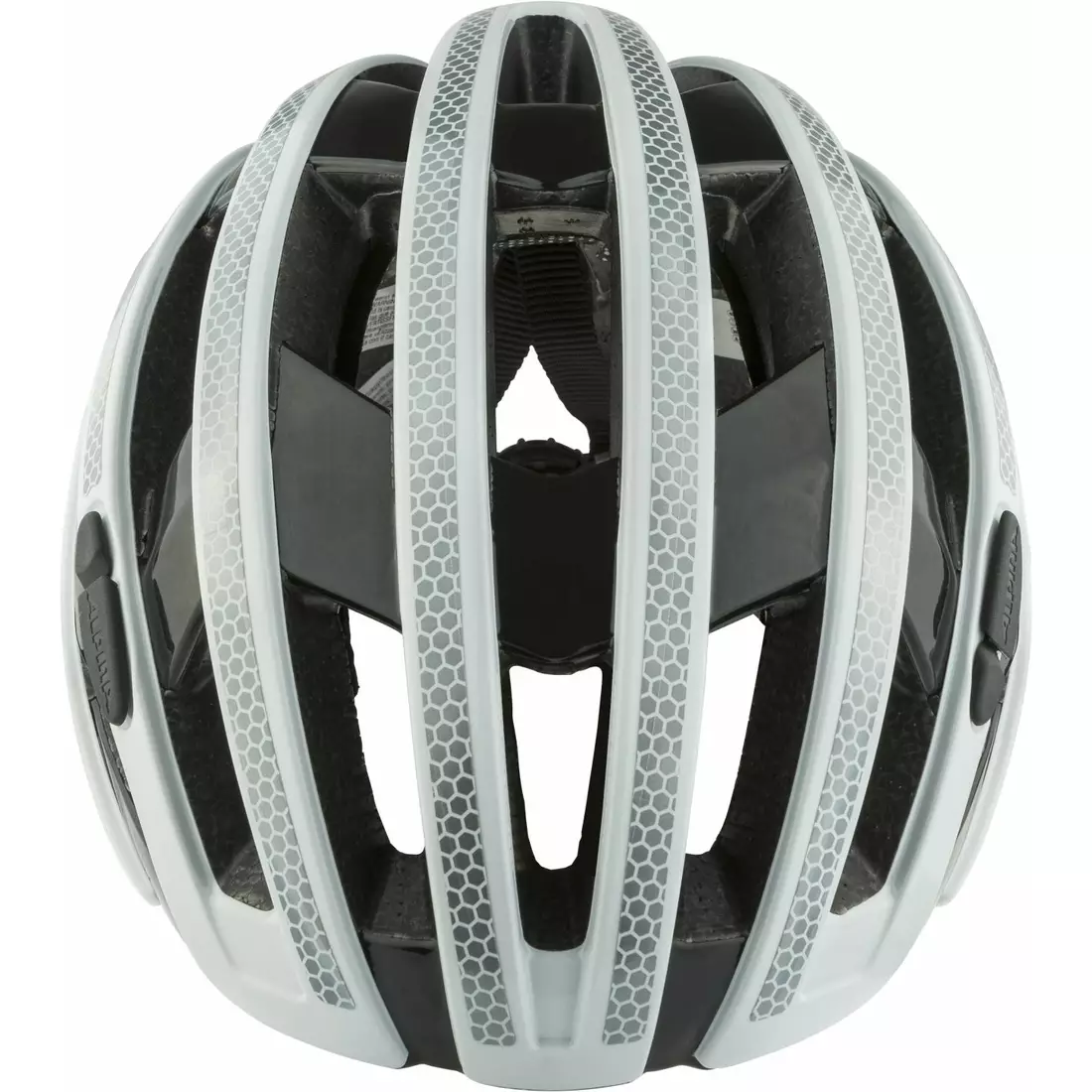 ALPINA RAVEL road bike helmet, reflective white gloss