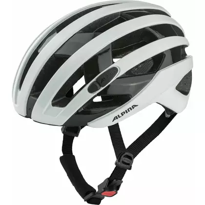 ALPINA RAVEL road bike helmet, white matt