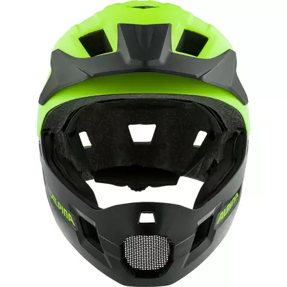 ALPINA RUPI children's fullface bicycle helmet, detachable jaw,  be visible matt