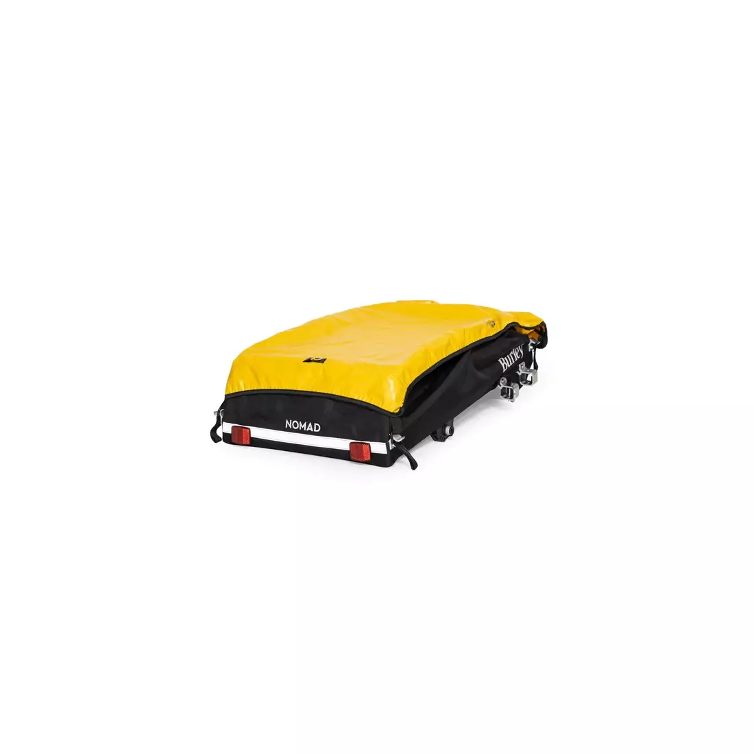BURLEY NOMAD luggage trailer 105 L, black and yellow
