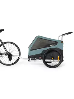 BURLEY TAIL BARK RANGER bicycle trailer for belt, blue and black