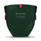 EXTRAWHEEL BIKER POLYESTER bicycle rear panniers, green and black 50 L
