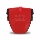 EXTRAWHEEL RIDER POLYESTER bicycle rear panniers, red-black 30 L