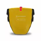 EXTRAWHEEL RIDER POLYESTER bicycle rear panniers, yellow and black 30 L
