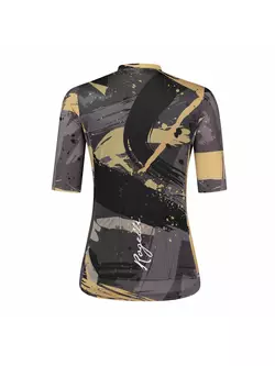 ROGELLI FLAIR women's cycling jersey black gold