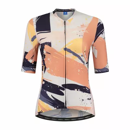 ROGELLI FLAIR women's cycling jersey sand and coral