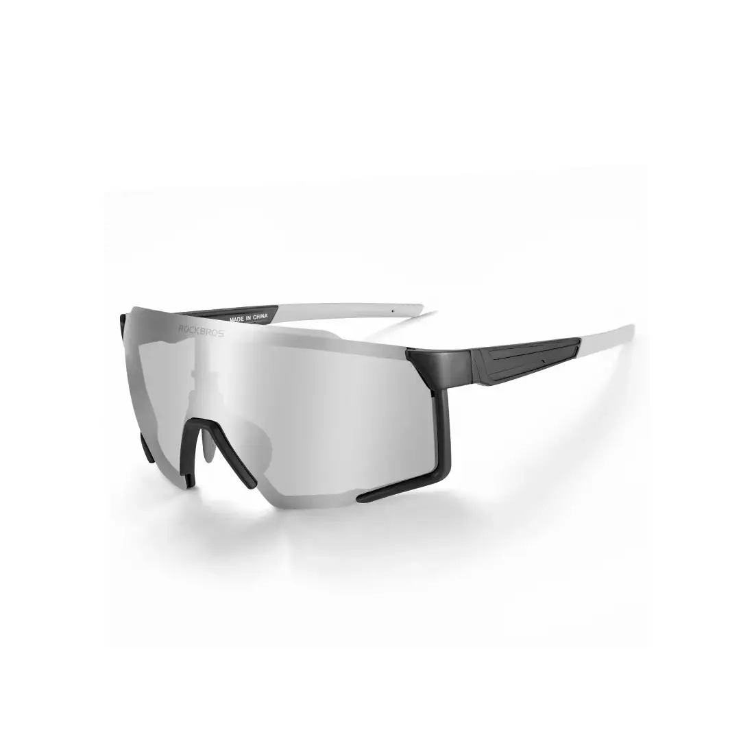 RockBros SP22BK bicycle / sports goggles with polarized, black and gray