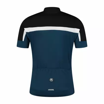 Rogelli children's cycling jersey COURSE black and blue