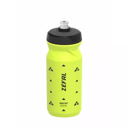 ZEFAL SENSE SOFT 65 bicycle water bottle 650 ml Neon Yellow