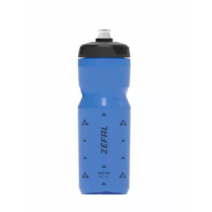 ZEFAL SENSE SOFT 80 bicycle water bottle 800 ml blue transparent