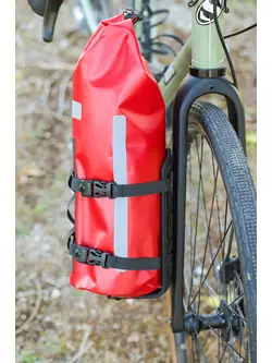 ZEFAL Z ADVENTURE FORK PACK &amp; HOLDER bicycle bag for fork 6l, red