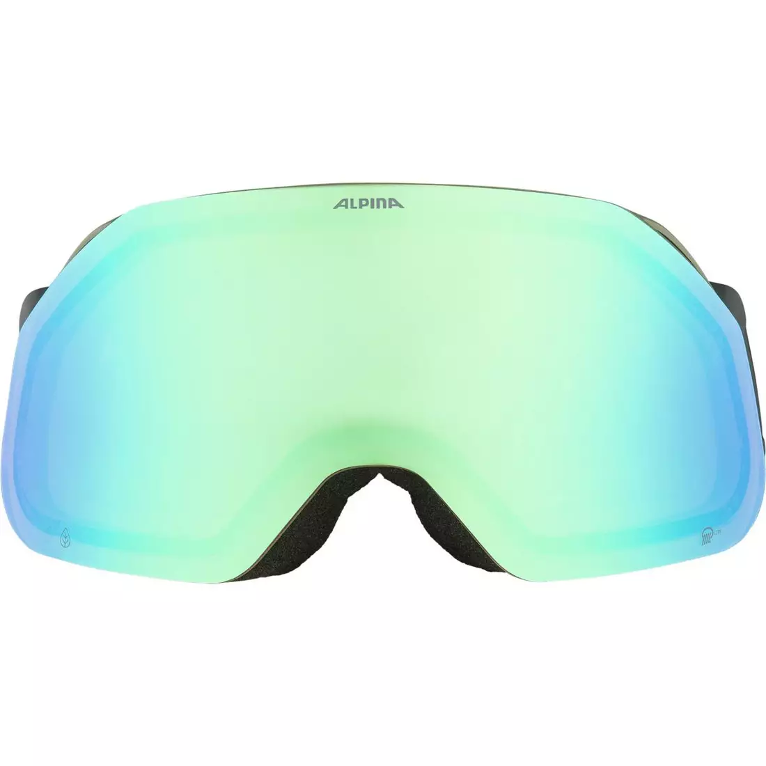 ALPINA ski/snowboard goggles, contrast enhancement BLACKCOMB Q-LITE OLIVE MATT glass Q-LITE GREEN S2