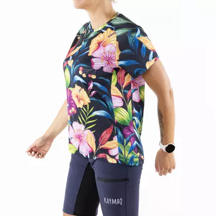 KAYMAQ w14 women's loose short-sleeved MTB cycling jersey