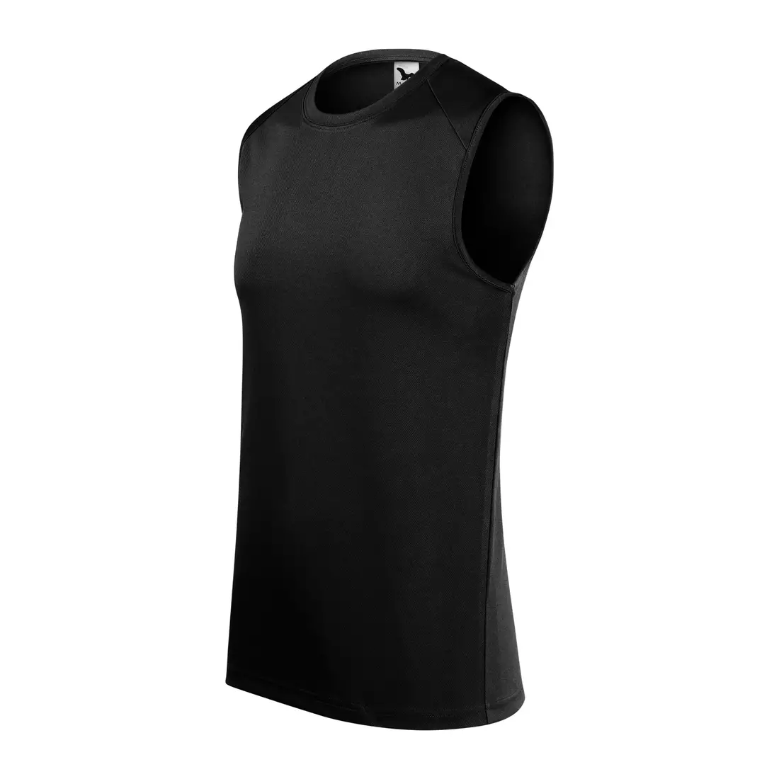 MALFINI BREEZE Men's Sport Tank Top, Sleeveless, 100% Polyester, Black 8200112