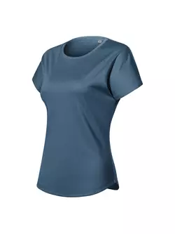 MALFINI CHANCE GRS Women's Sport T-Shirt, Short Sleeve, Micro Polyester from Recycling, Dark Denim Melange 811M212
