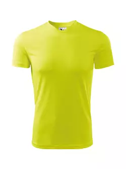 MALFINI FANTASY - Men's Sports T-Shirt 100% Polyester, Neon Yellow 1249013-124