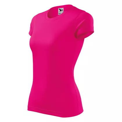 MALFINI FANTASY - Women's Sports T-Shirt 100% Polyester, Neon Pink 1408912-140