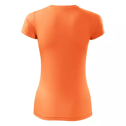 MALFINI FANTASY - Women's Sports T-Shirt 100% Polyester, Neon Mandarin 1408812-140
