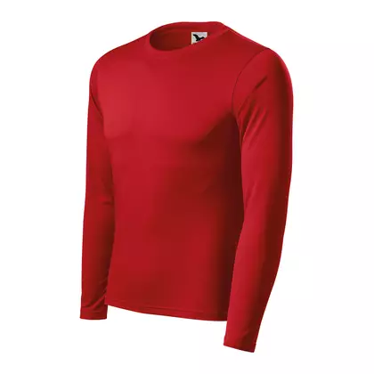 MALFINI PRIDE Men's Long Sleeve Sport Shirt, Red 1680712