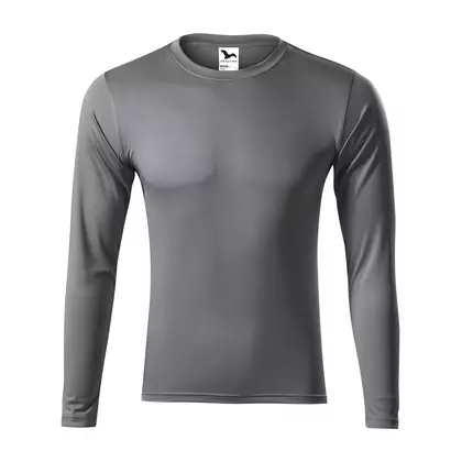 ALFINI PRIDE Men's Long Sleeve Sport Shirt, Steel Blue 1683612