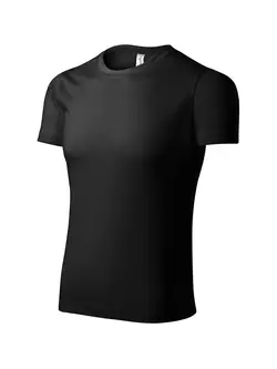 PICCOLIO PIXEL Sport T-Shirt, Short Sleeve, Men's, Black, 100% Polyester P810112