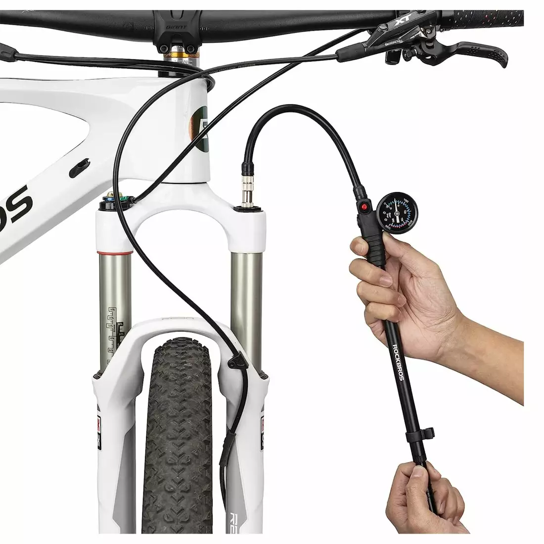 Rockbros Bike Pump for Shocks, 300psi 42320003001