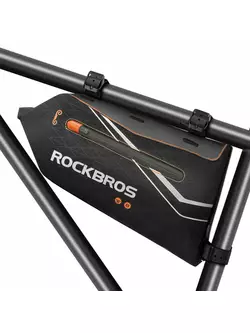 Rockbros Roll-up Bicycle Frame Bag, Black 30120016001